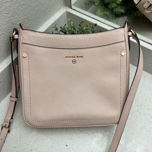 Michael Kors Pink Leather Crossbody